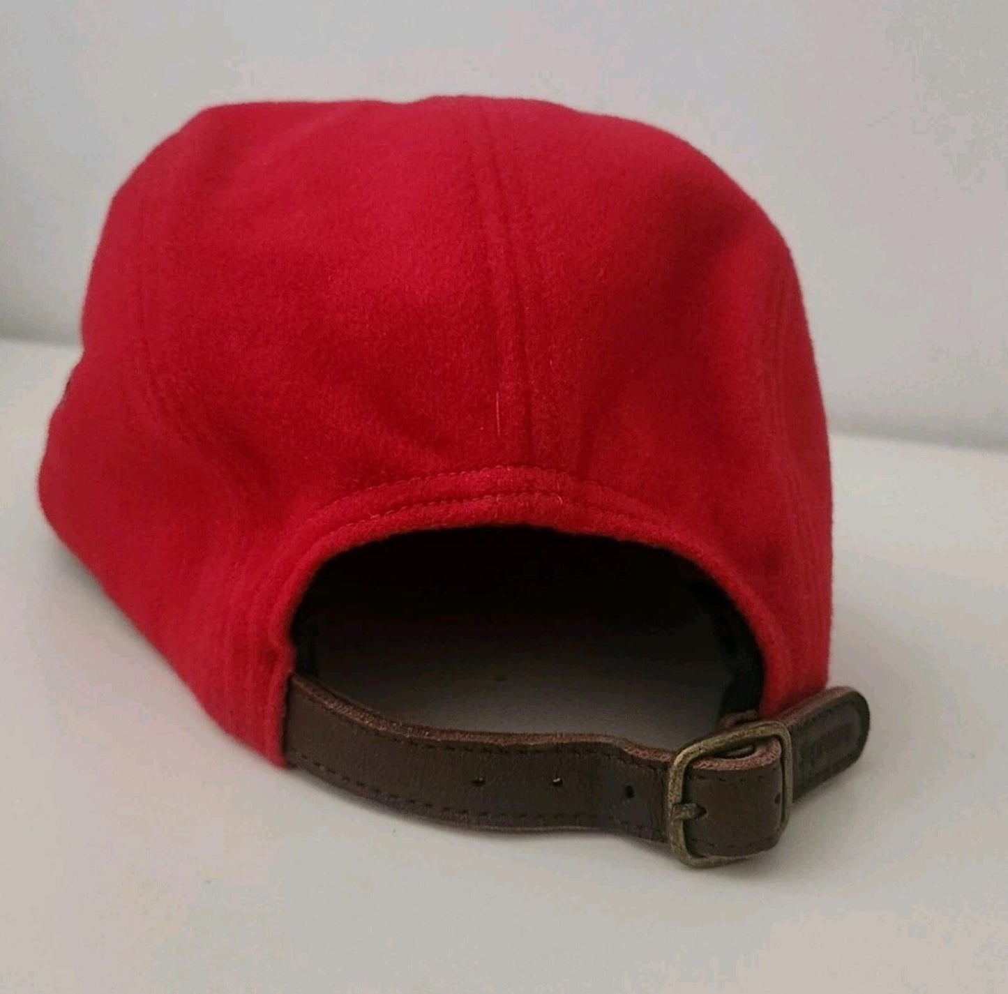 FW17 Supreme Loro Piana Wool Camp Cap Hut Rot Meisterwerk