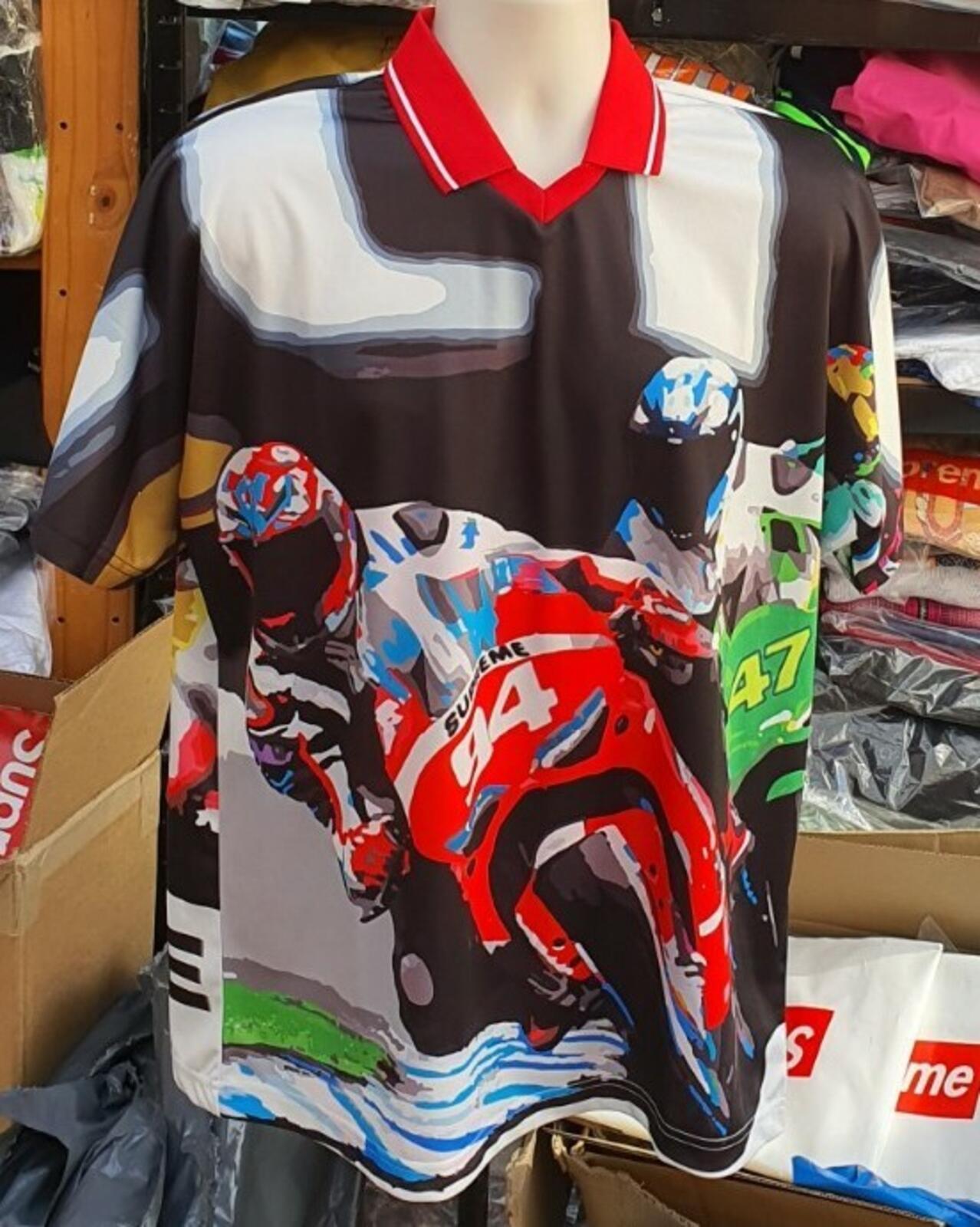 SS20 Supreme Racing Soccer Jersey Multicolour Size M