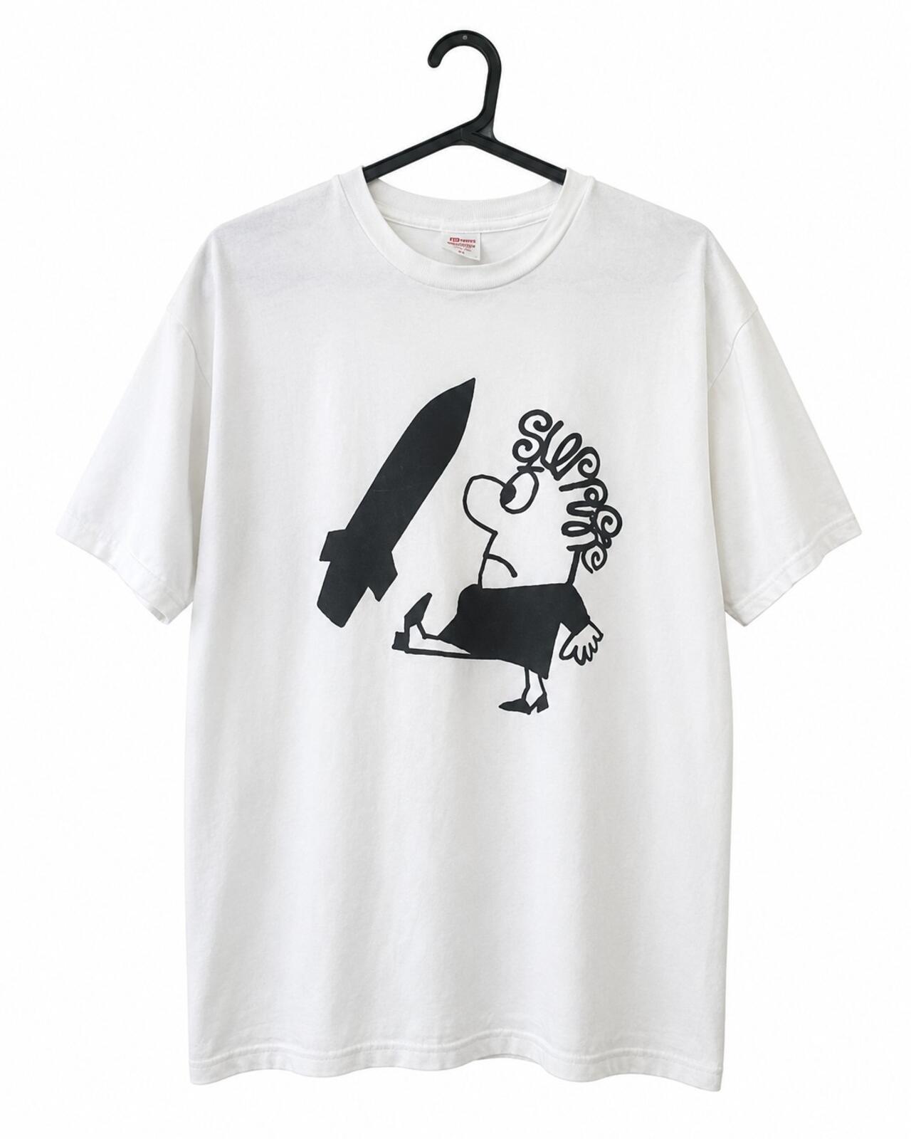 FW04 Supreme Kick Bomb Tee White Size L
