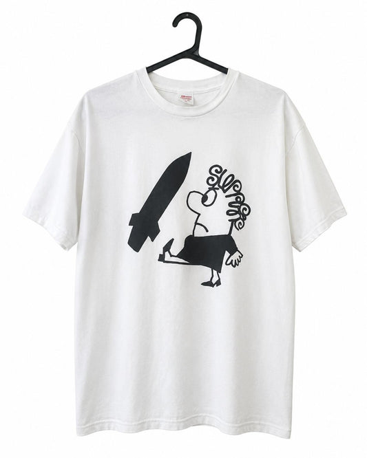 FW04 Supreme Kick Bomb Tee White Size L