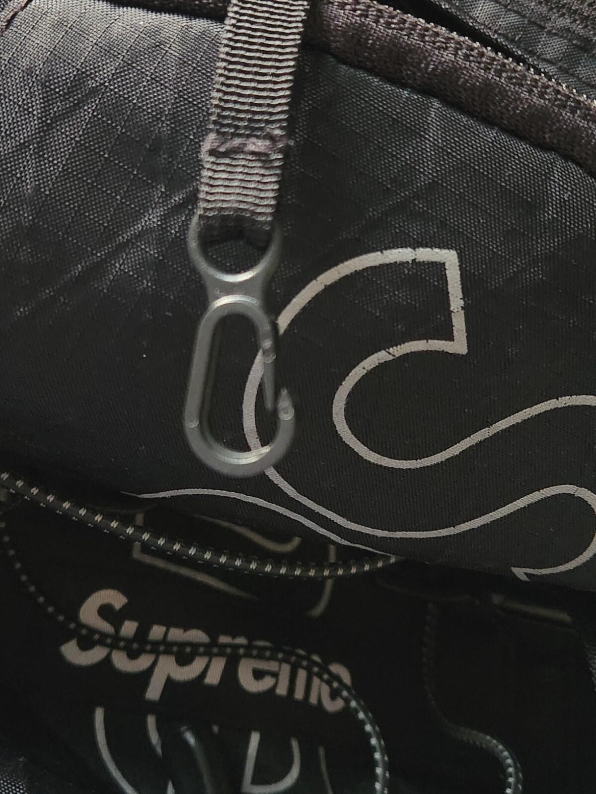 FW18 Supreme Backpack Bag Black Water Resistant