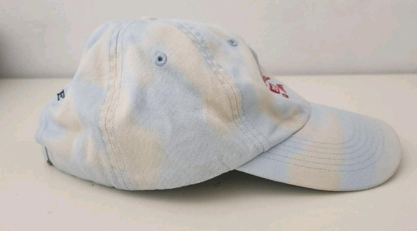 SS24 Supreme New York Arc 6-Panel Kappe gebleicht