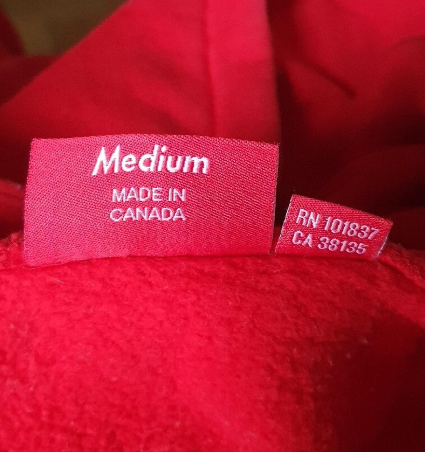 SS18 Supreme World Famous Zip Up Hooded Sweatshirt Red Size M