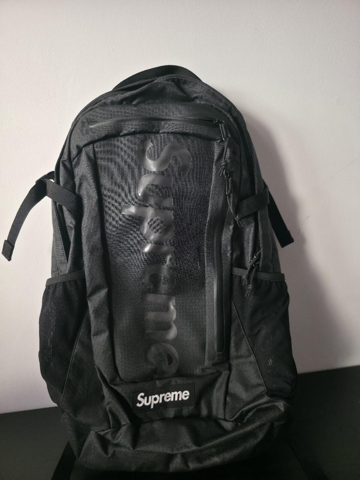 SS21 Supreme Backpack Black