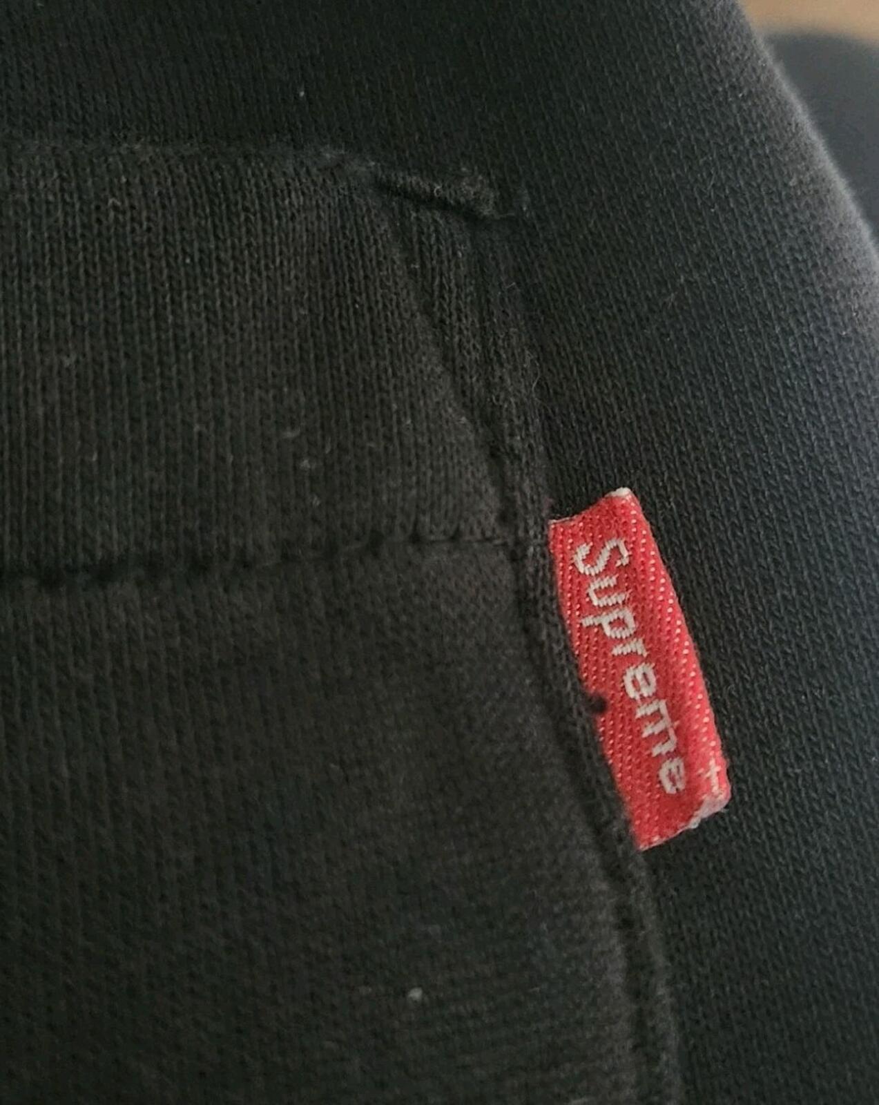 FW15 Supreme x Jordan sweatpant Size S Small Black Joggers Jumpman Pants