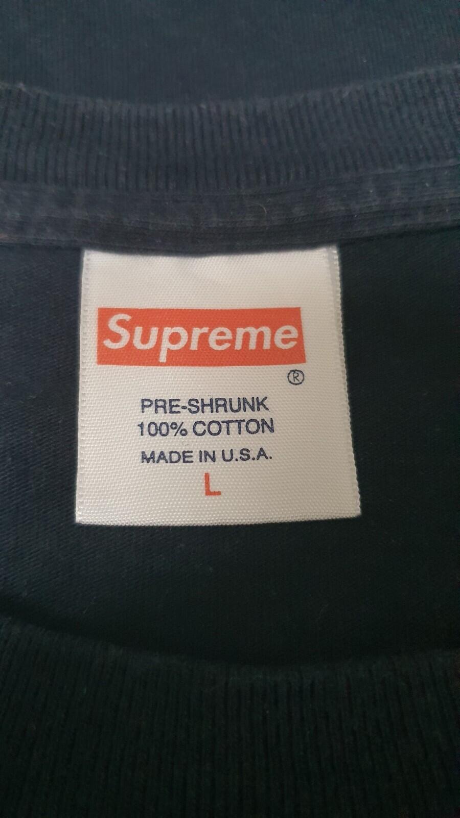 FW15 Supreme Toshio Maeda Overfiend L/S Tee Size L