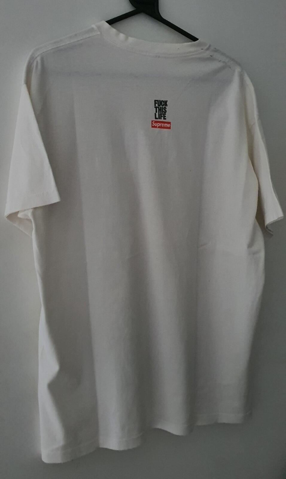 FW08 Supreme x JA (xtc) x Fuc k This Life (Weirdo Dave) tee T-shirt XL Very Rare