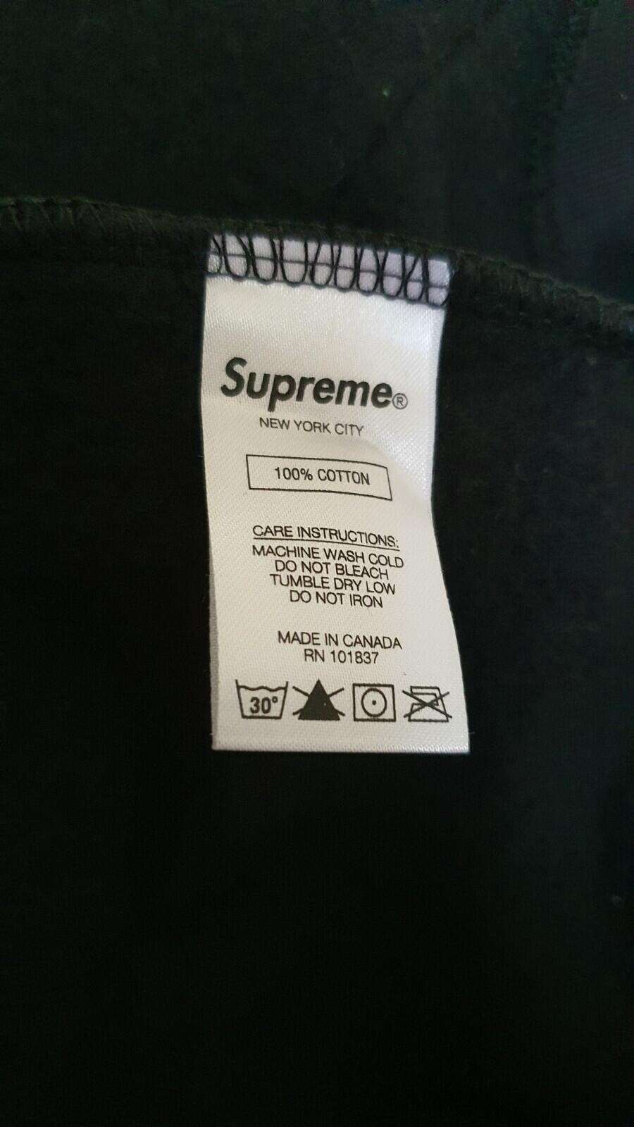 FW17 Supreme Gonz Ramm Hoodie Black M Mark Gonzales