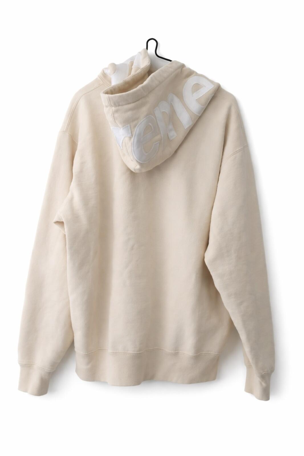 FW21 Supreme Contrast hooded sweatshirt natural Size M medium hoodie
