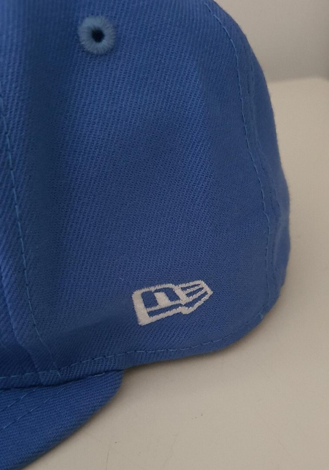 FW20 Supreme S Logo New Era Bright Blue cap hat size 7 3/8