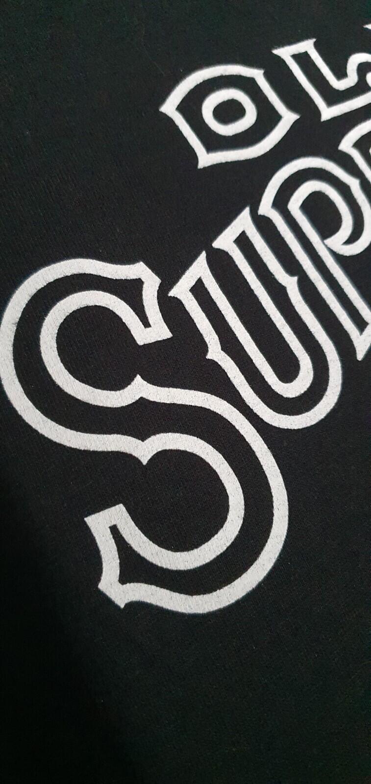 SS11 Supreme Mind Your Business Camiseta Negra Talla M
