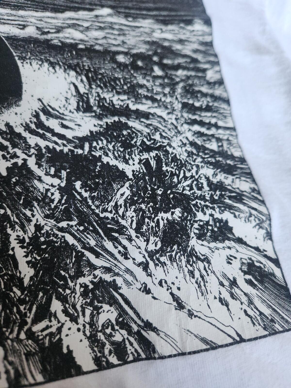 FW17 Supreme Akira Neo-Tokyo L/S tee white Long sleeve medium T-shirt Anime Rare