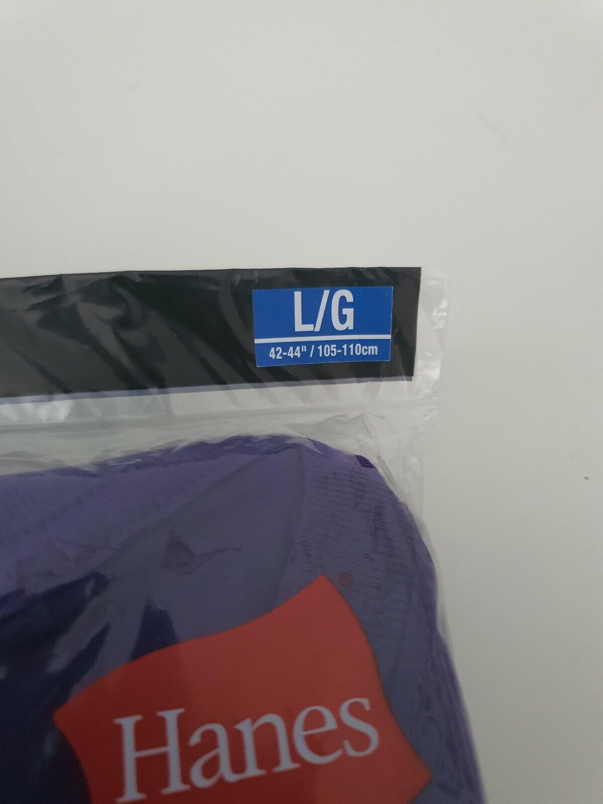 SS21 Supreme Hanes purple Tees (2 Pack) T-shirt size L large small box logo
