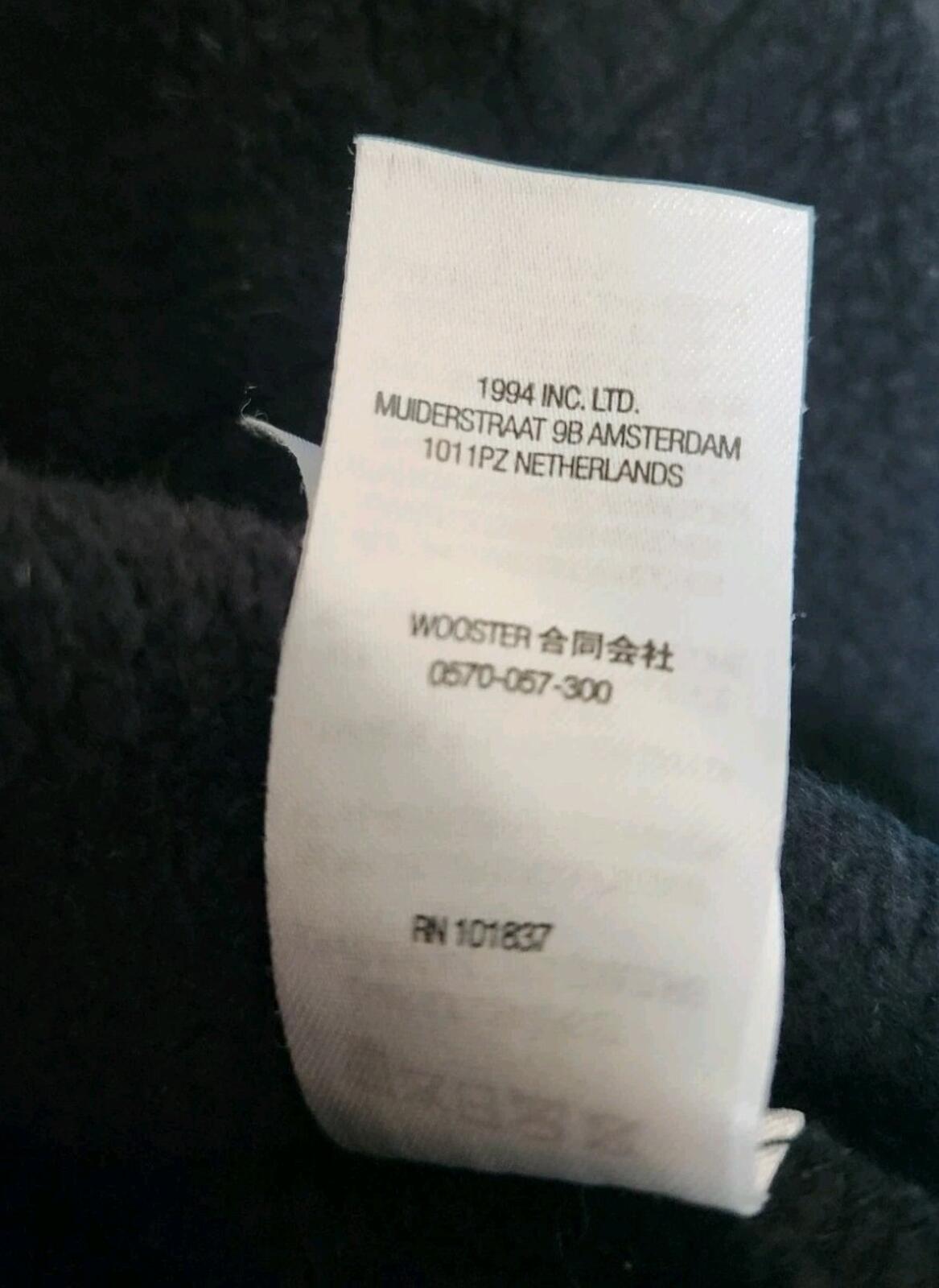 FW21 Supreme Reflective Hooded Sweatshirt Black hoodie size M medium