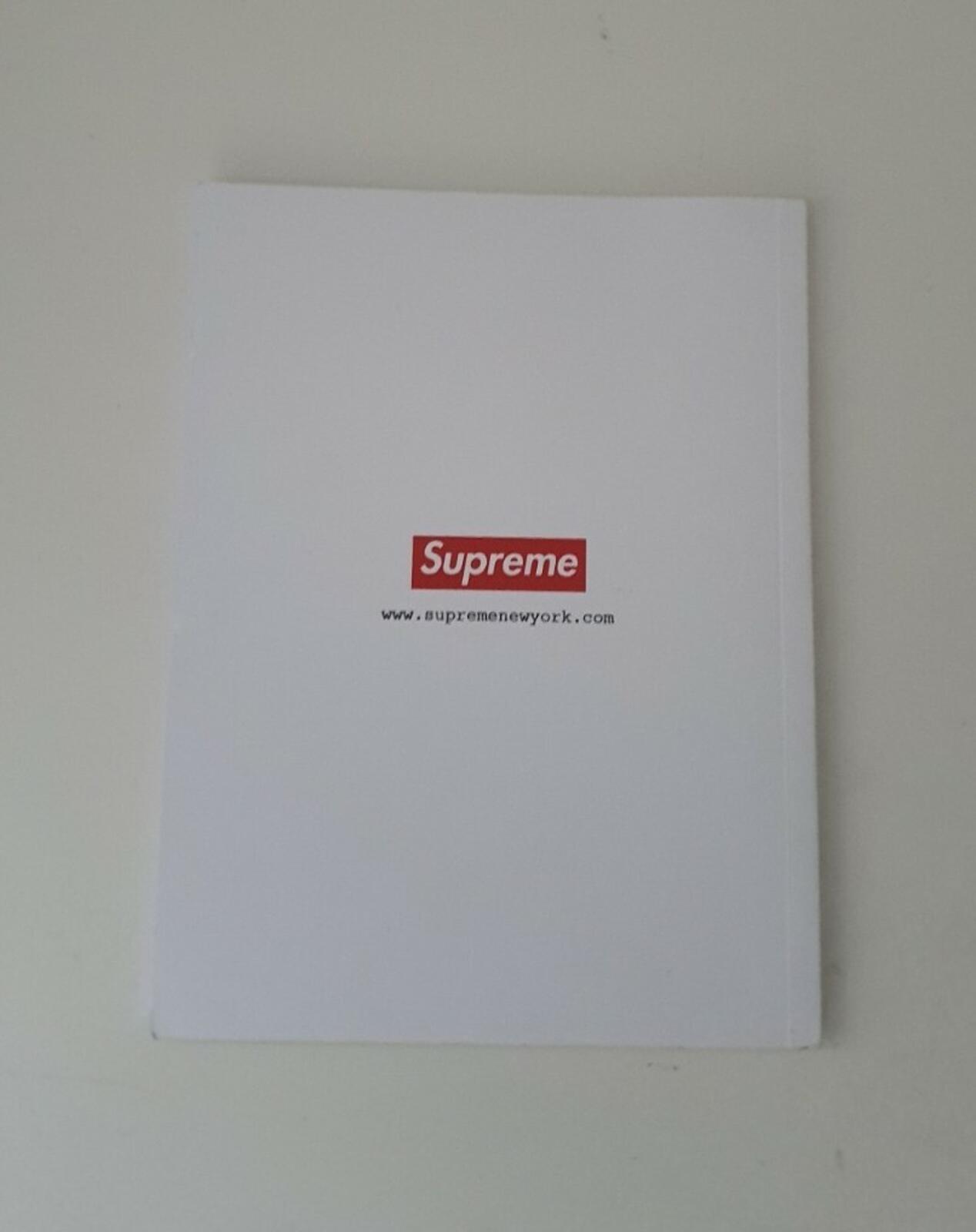 FW12 Supreme Mini Lookbook von 2012 Sehr selten Vintage