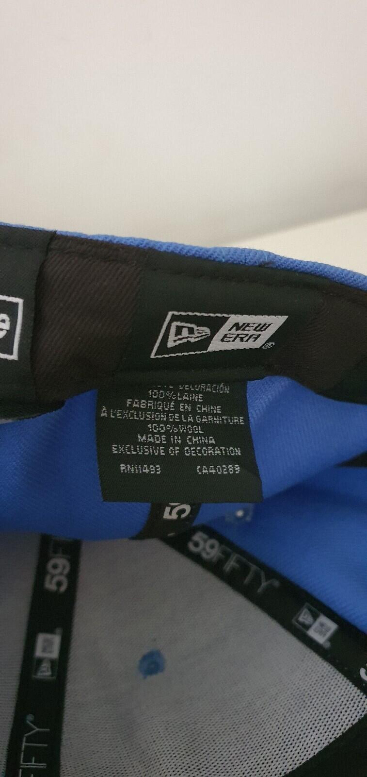 FW20 Supreme S Logo New Era Bright Blue cap hat size 7 3/8