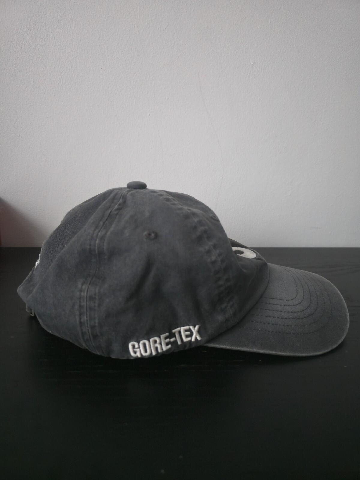 Gorra de 6 paneles FW20 Supreme GORE-TEX S Logo Negro Lavado