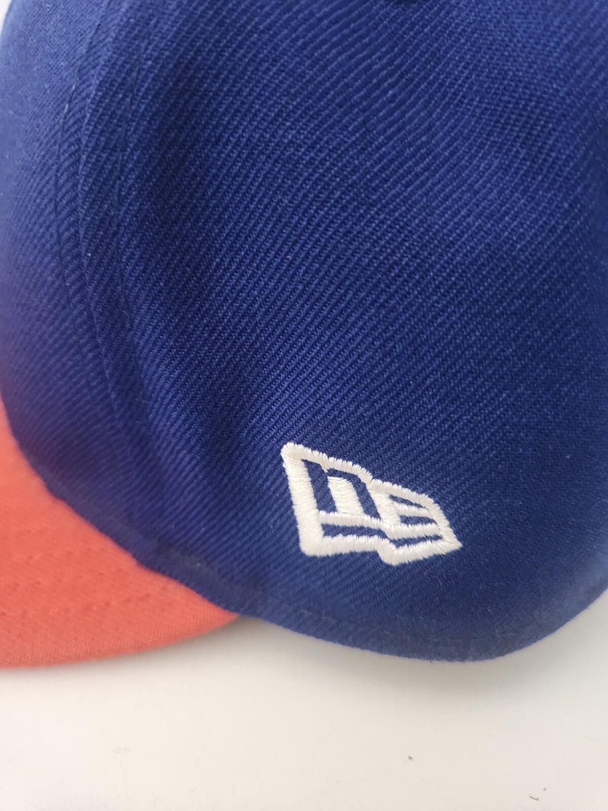FW10 Supreme SNY New Era Cap Blue Size 7 1/4