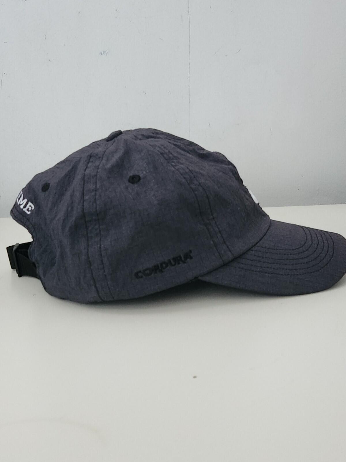 SS23 Supreme Cordura Ripstop S Logo 6-panel Cap Black