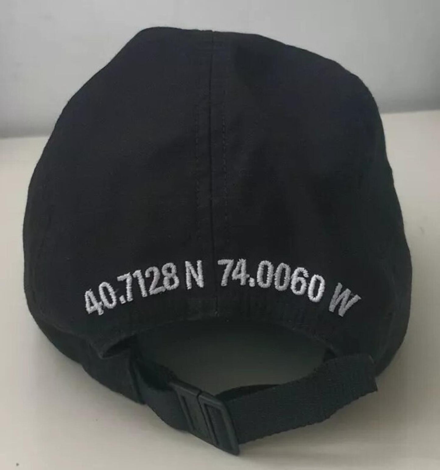 FW20 Supreme Military Camp Cap Hat Black Box Logo Made In USA