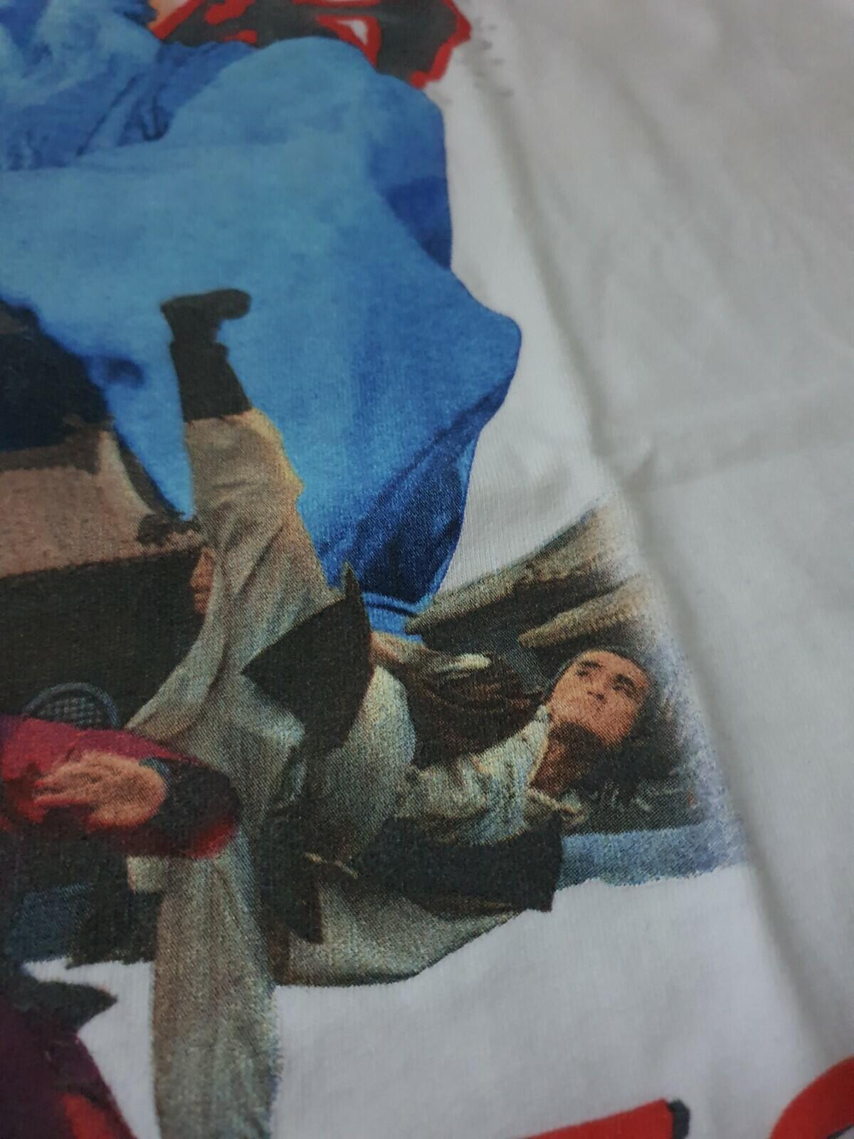FW13 Supreme Kung Fu white Tee size M T-shirt Rare Vintage 2013