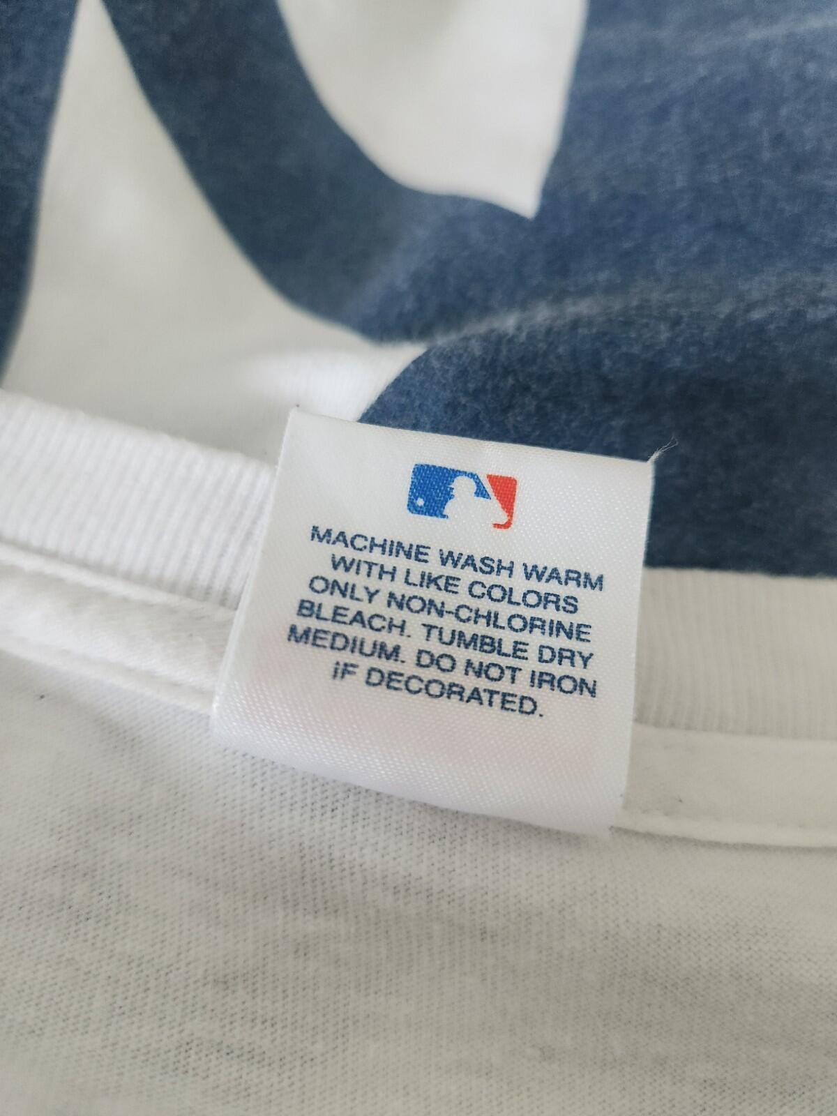 SS15 Supreme New York Yankees Box Logo white tee size M Medium T-shirt Baseball