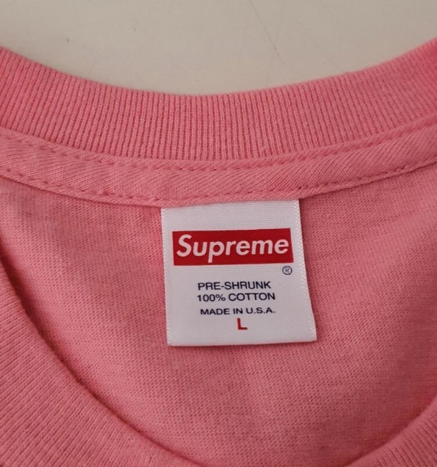 SS17 Supreme Vampirella tee size L large bright coral t-shirt pink