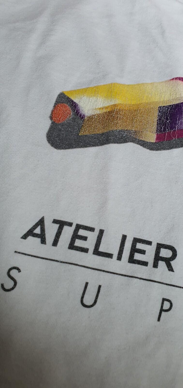 SS16 Supreme Mendini Gun weißes T-Shirt Größe XL Rar