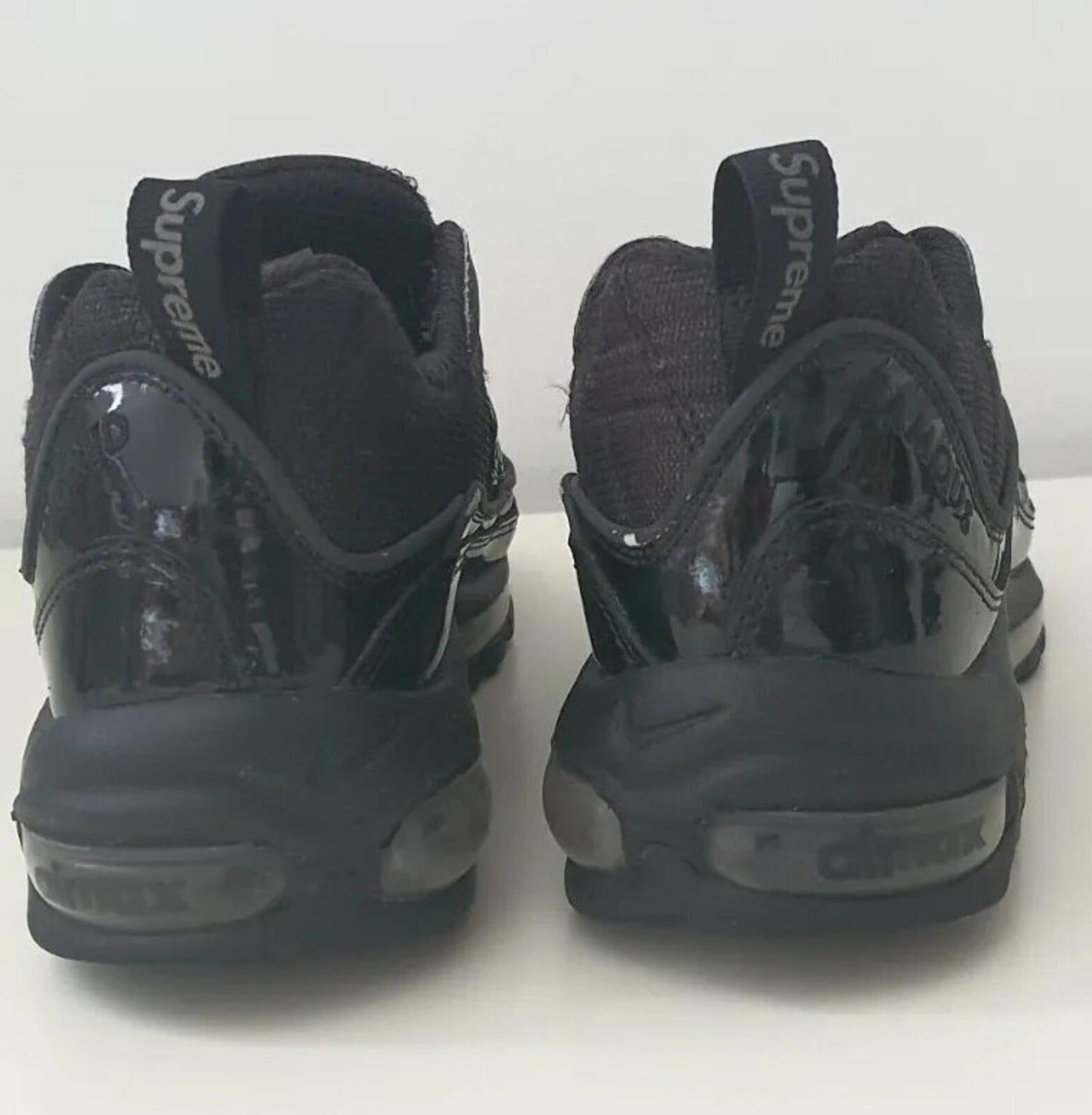 SS16 Supreme Nike Air Max 98 Black US 8.5 UK 7.5  EU 42 reflective lot Trainers
