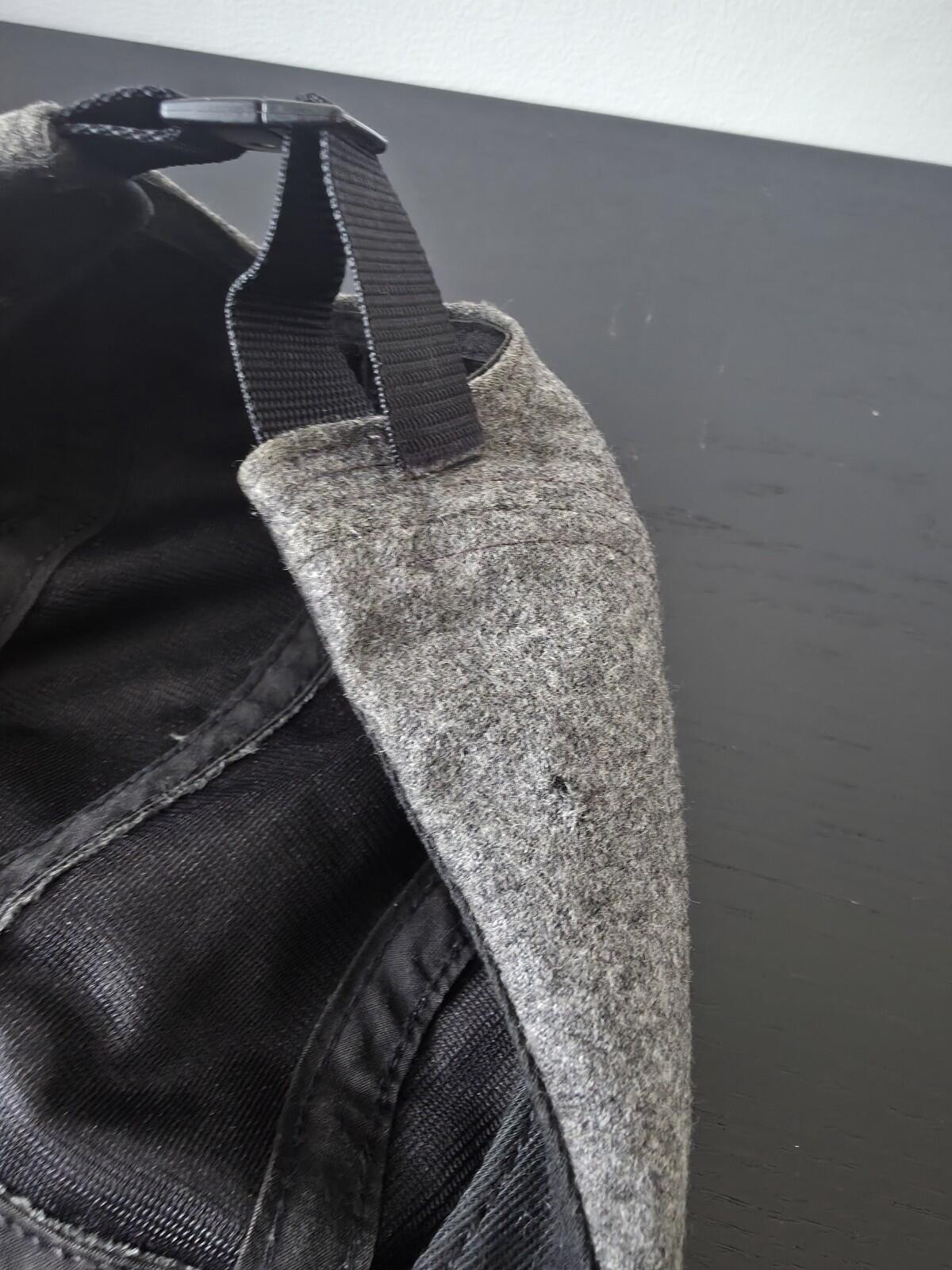 FW13 Supreme Loro Piana Wool Camp Cap Grey