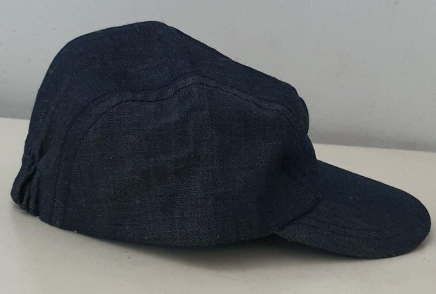 SS11 Supreme Denim Sports Cap Leinen Fitted Hat Vintage 2011 Sehr selten