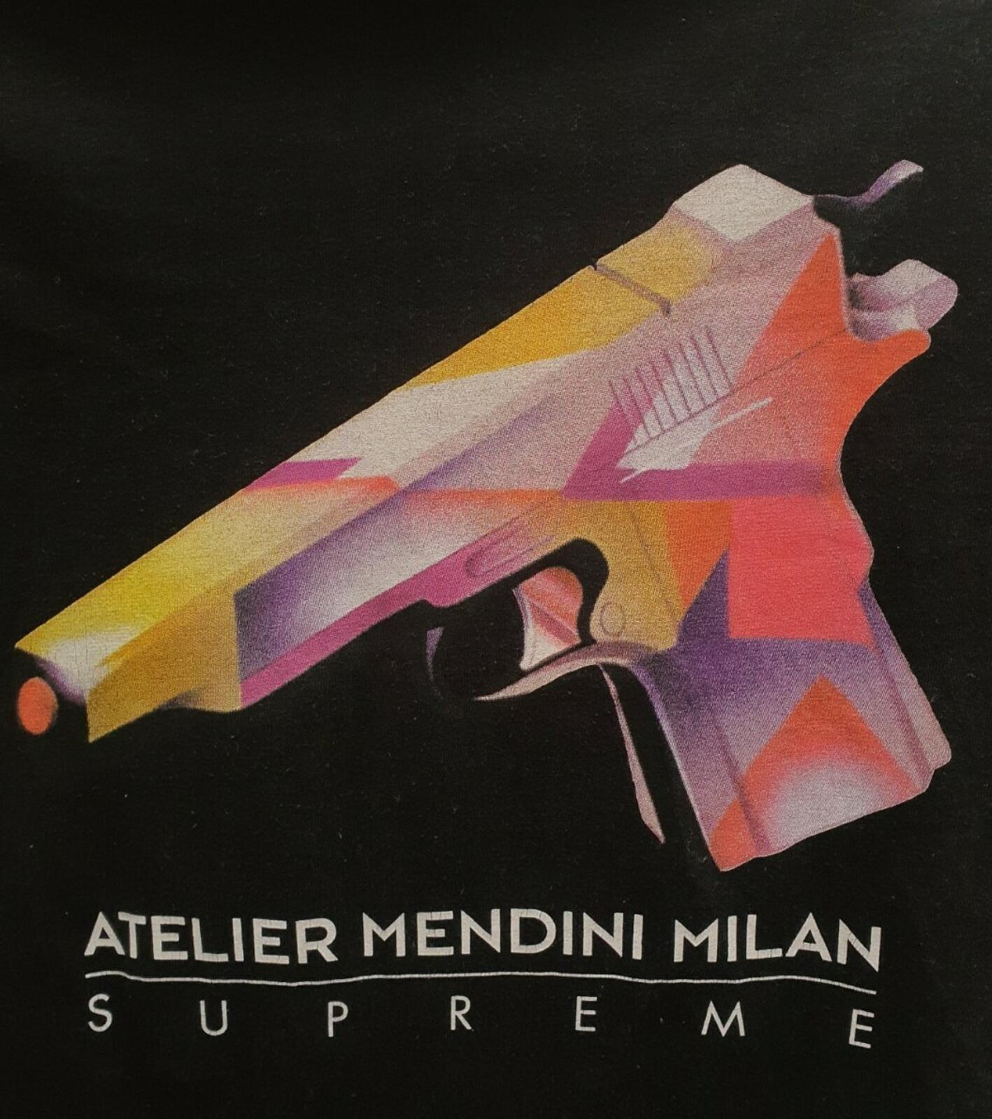 SS16 Supreme Mendini Gun Tee Black Size M
