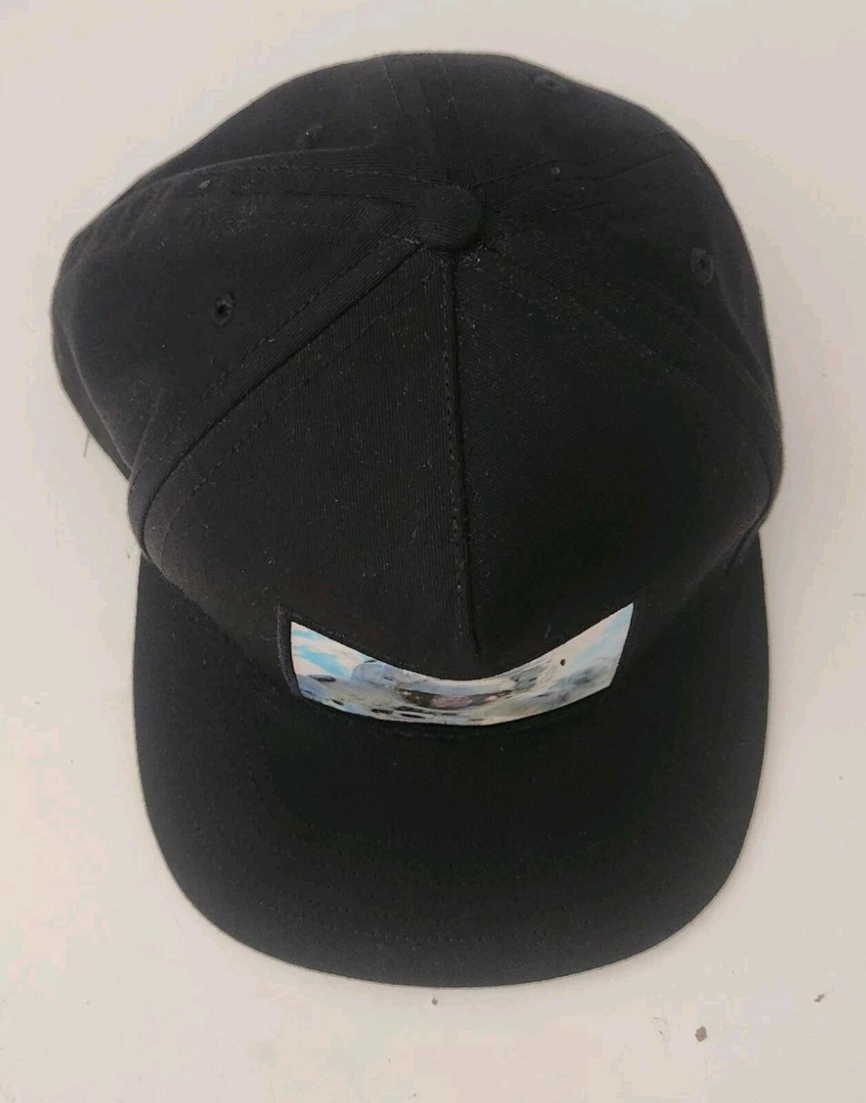 FW16 Supreme Astronaut Hologram 5-panel Black Cap Hat