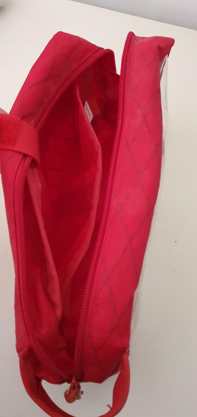 FW18 Supreme Utility Bag Red Waterproof Reflective