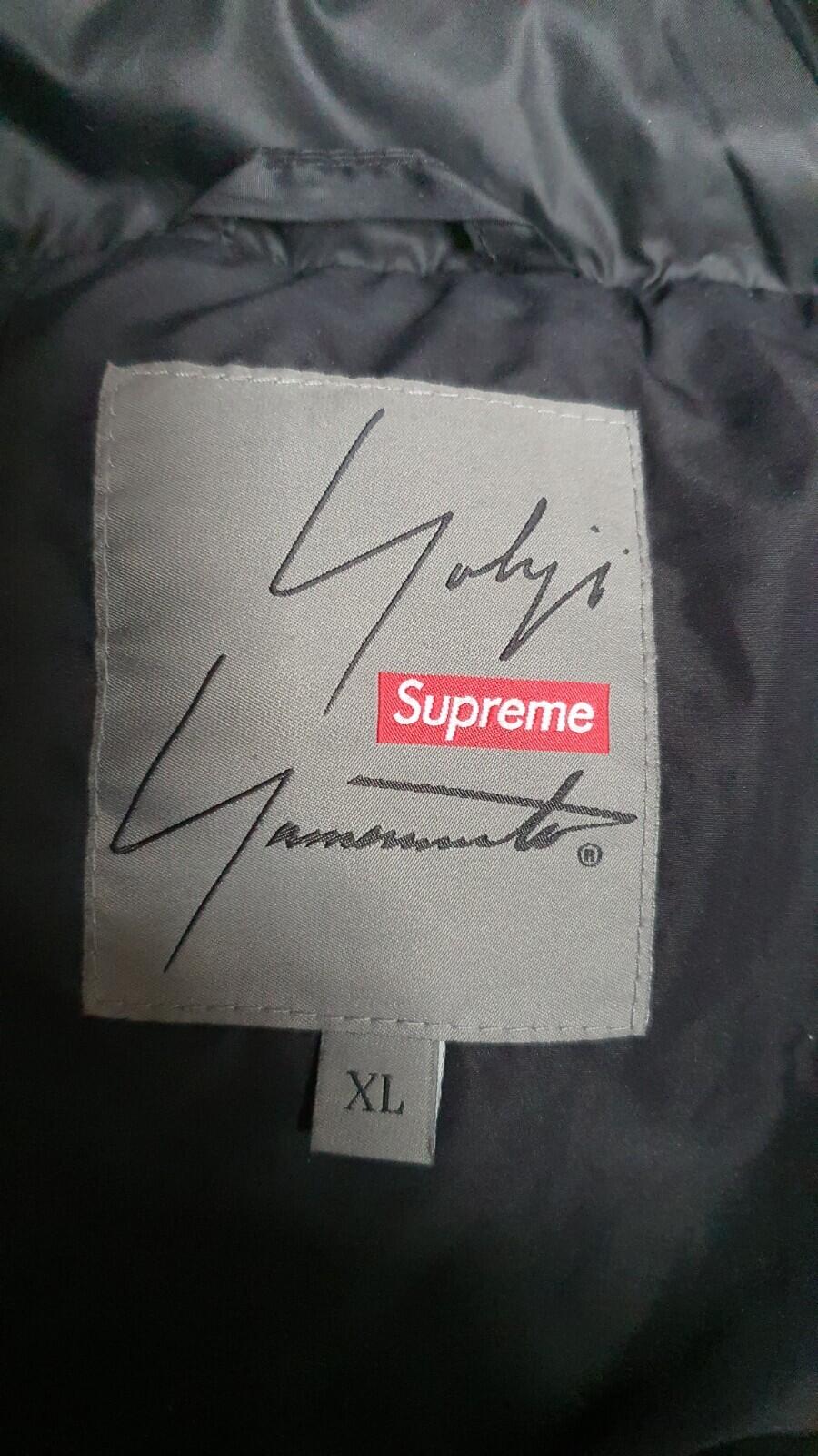 FW20  Supreme Yohji Yamamoto Down Jacket  black XL puffy puffer Water resistant