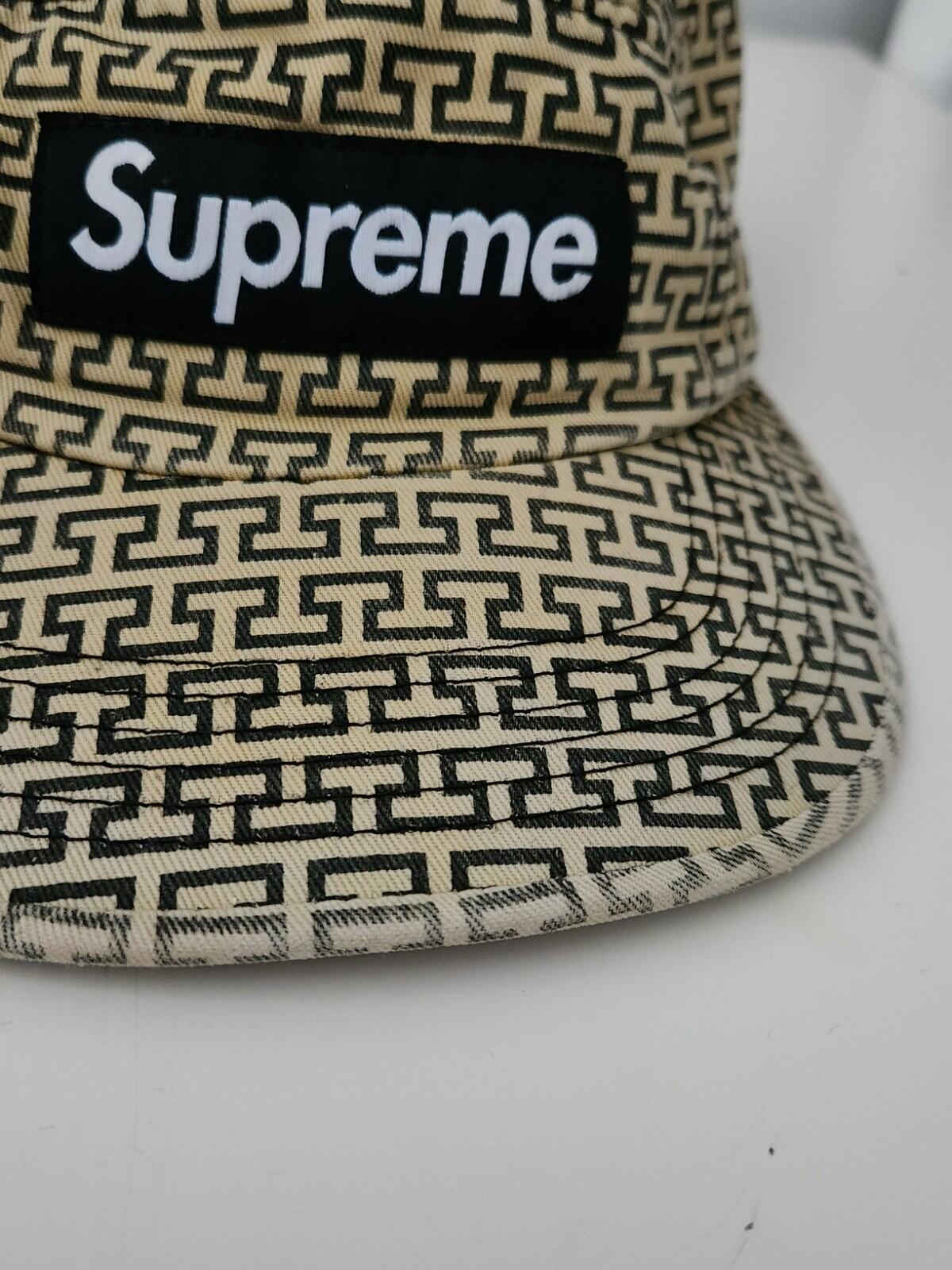 FW12 Supreme Motif Camp Cap
