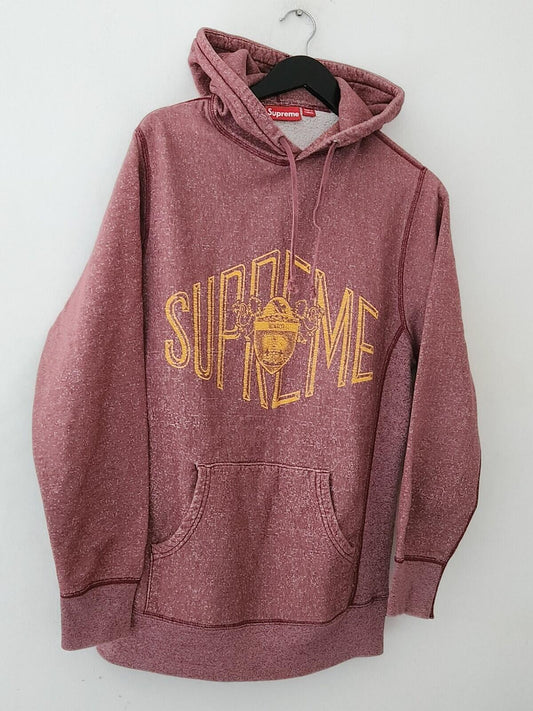 FW11 Supreme Imperial Pullover medium hoodie Burgundy Hooded Sweatshirt Hoodie
