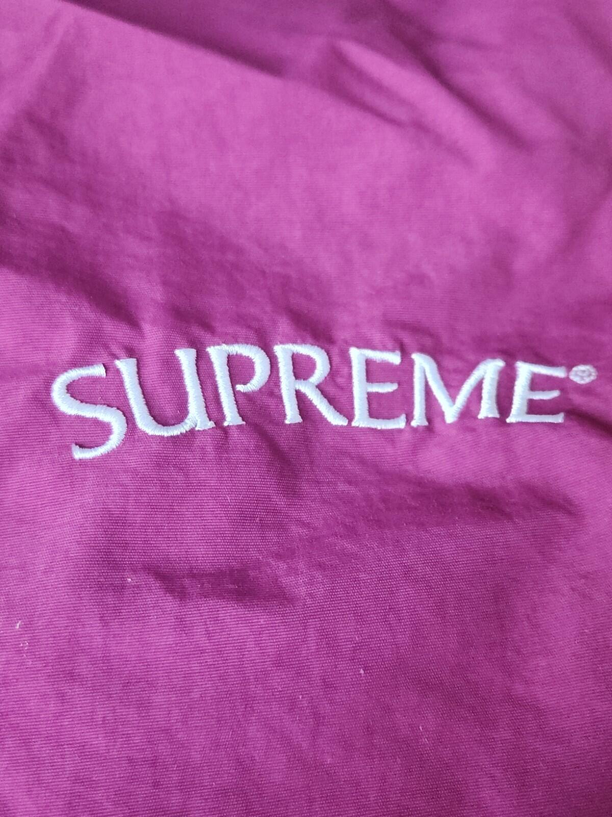 FW17 Supreme Arc Track Pant Magenta Größe L Wasserabweisend