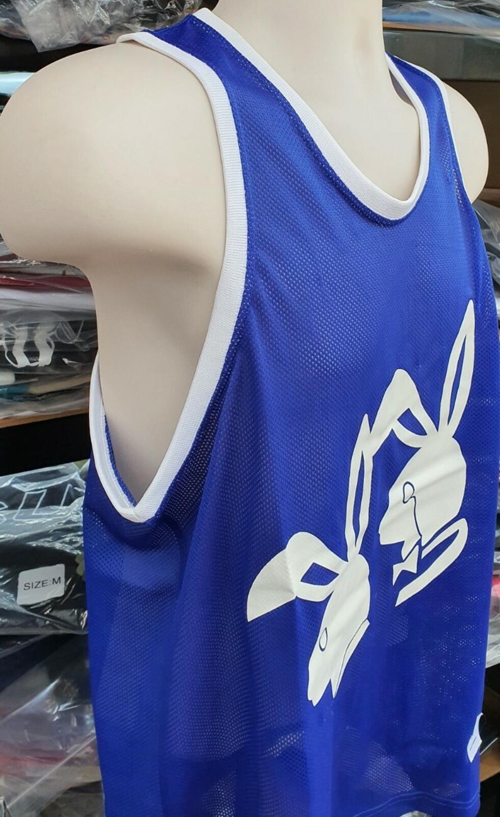 SS09 Supreme Appletown Mesh Tank Top Blue Size M