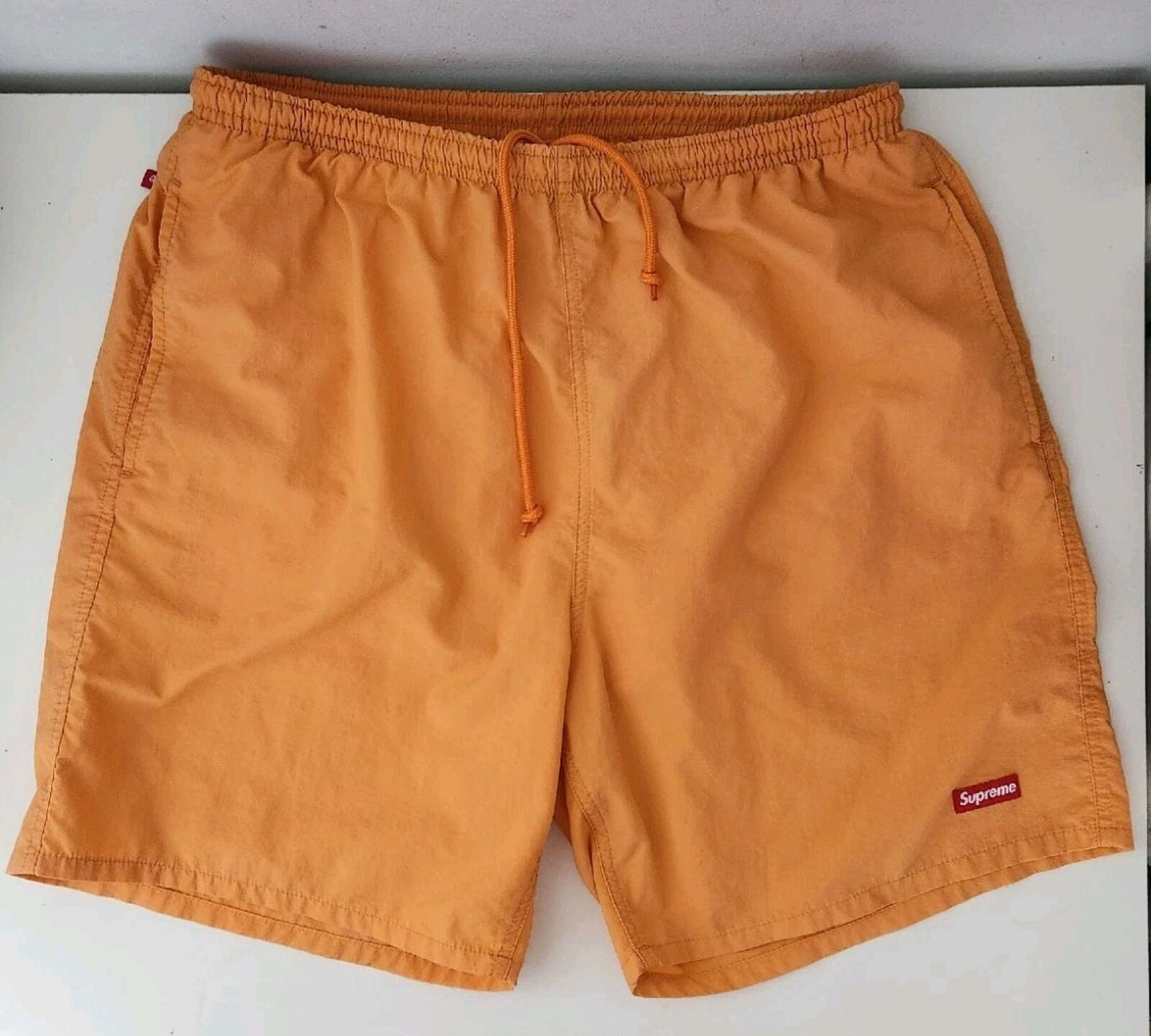 SS17 Supreme Nylon Water Short Size L Large Shorts Peach