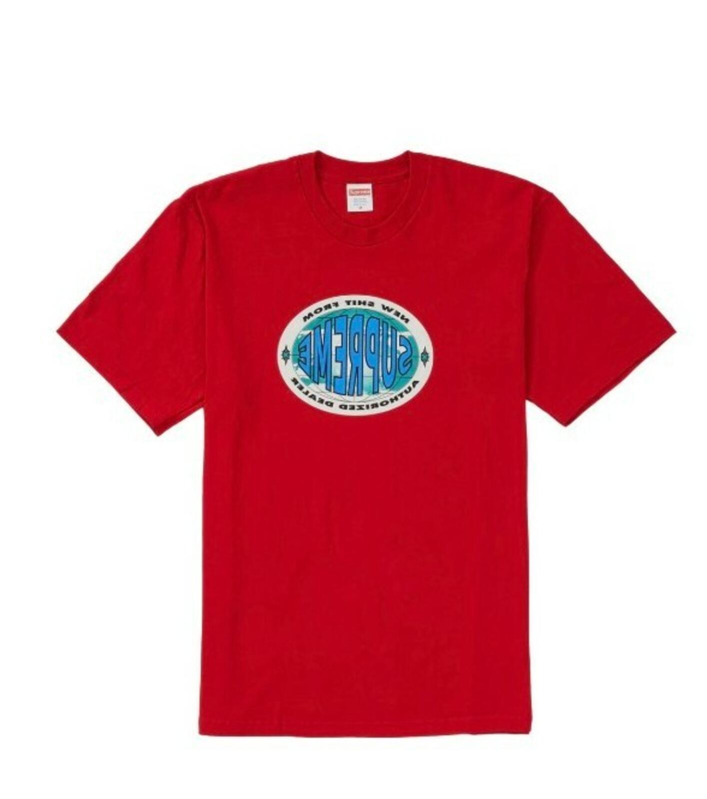 FW19 Supreme NEW SHI T Tee Size XL Red