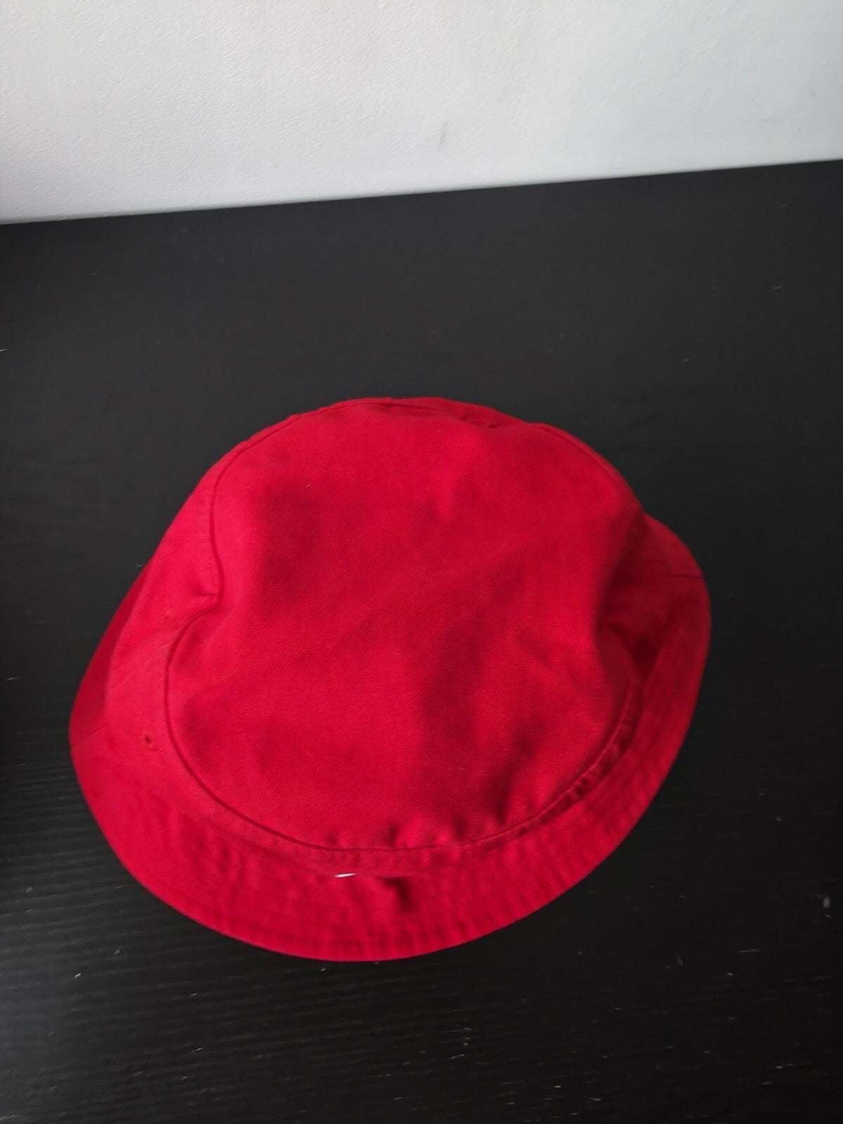 SS14 Supreme Classic Logo Crusher Hat Red Size S/M