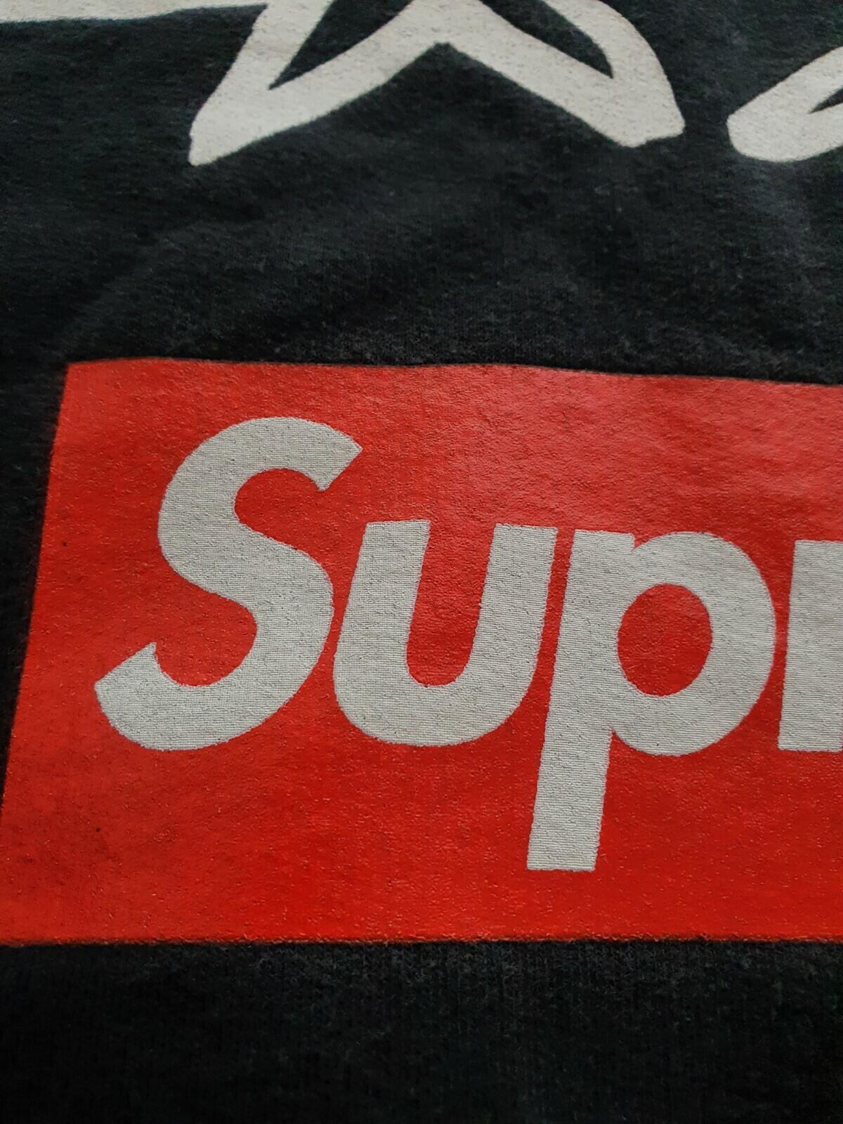 SS09 Supreme x Malcolm McLaren Keith Haring hooded sweatshirt vintage XL hoodie