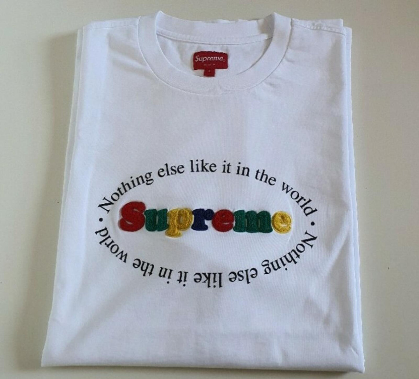 SS20 Supreme Nothing Else S/S Tee White Size L