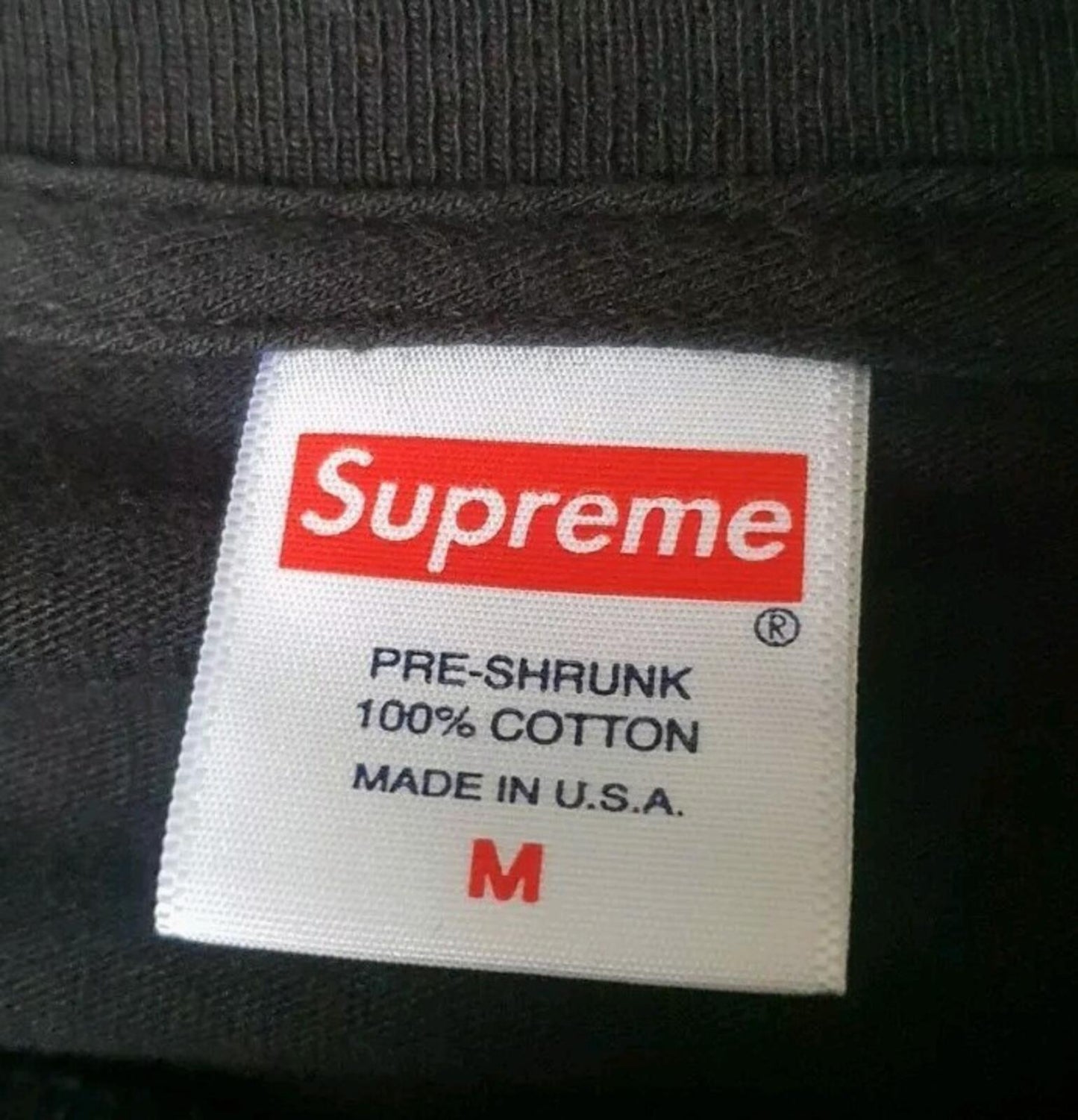SS21 Supreme x Jamie Reid Anarchy Tee Black Size M