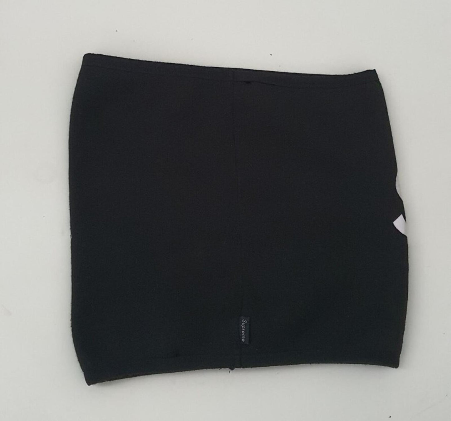 FW15 Supreme fleece neck gaiter black neck warmer Accessory Rare