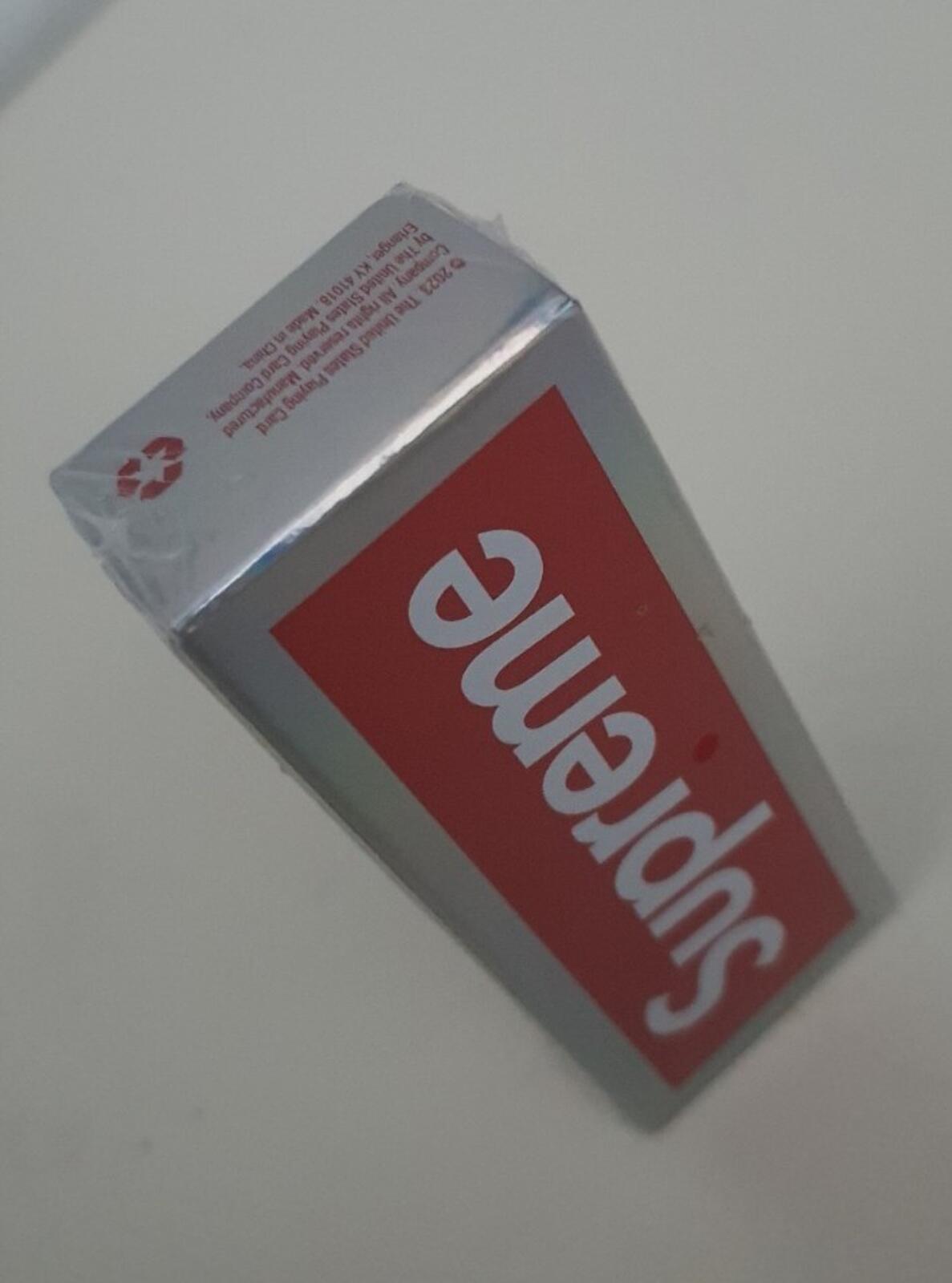 FW23 Supreme x Bicycle Holographic Slice Cards deck New And Unopened Accessory