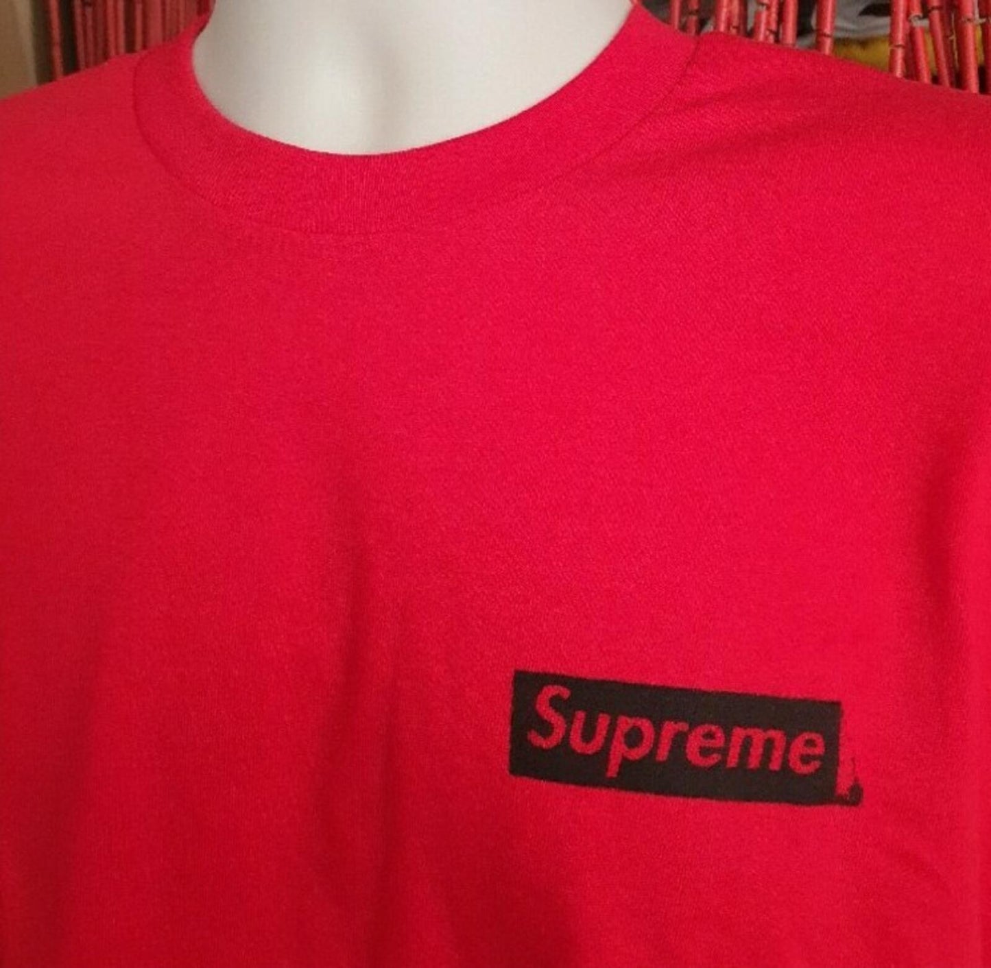 SS20 Supreme Sacred Unique L/S Tee Red Size M