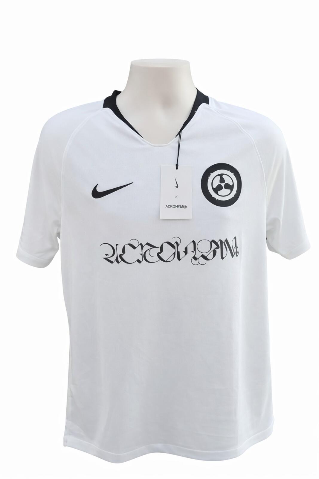 Nike x Acronym Stadium GFA Trikot T-Shirt Weiß Größe M