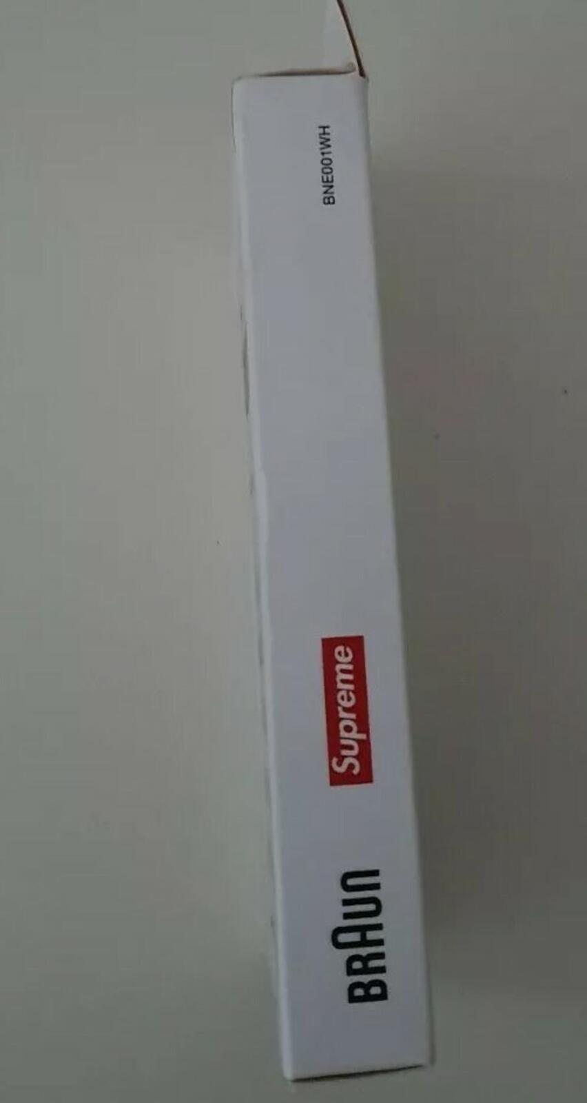 FW15 Supreme x Braun Et66 white calculator with protective slide cover Accessory